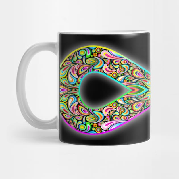 Infinity Psychedelic Symbol by BluedarkArt